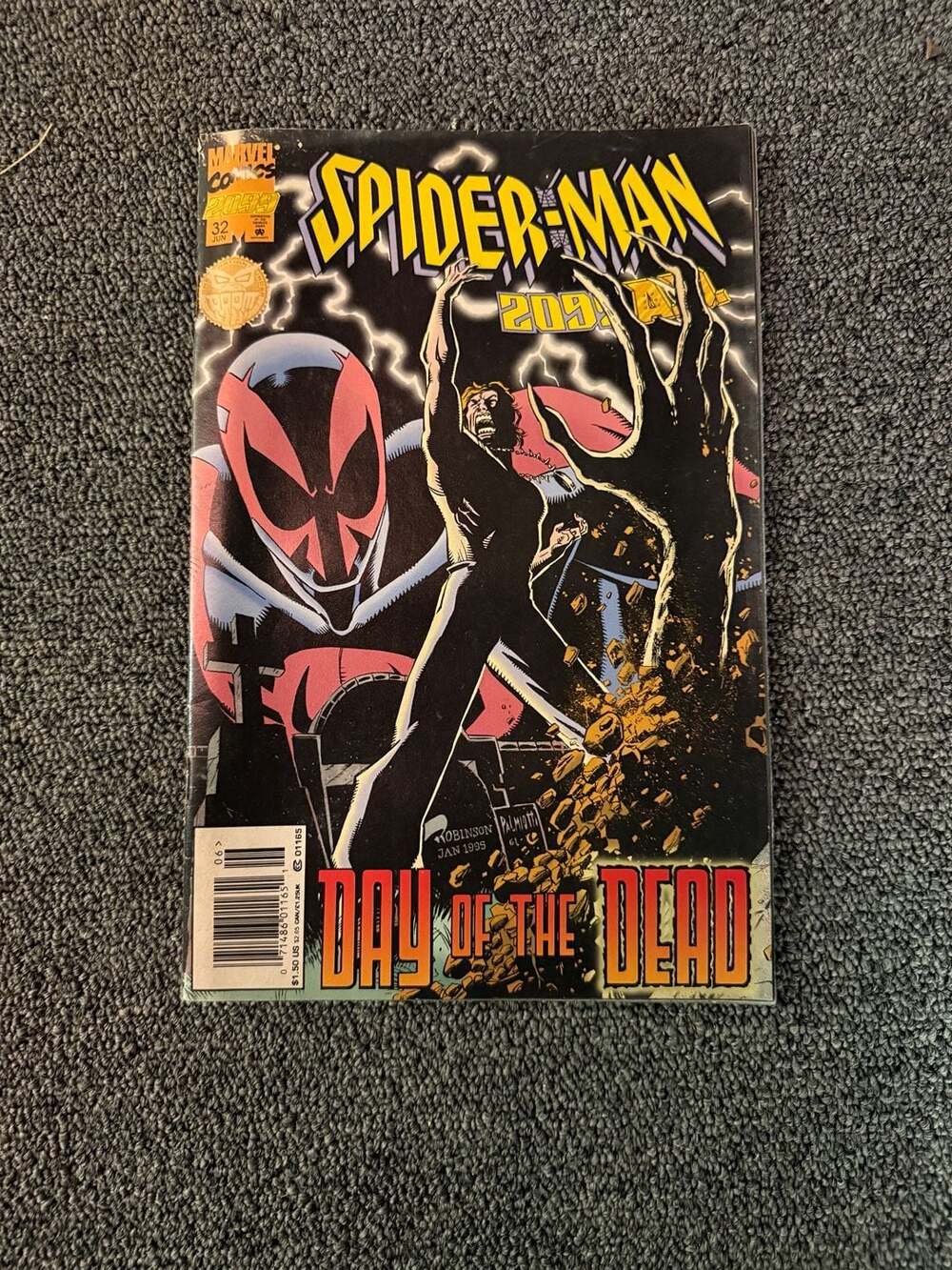Spider-Man 2099 #32 Day of the Dead Comic Book (Marvel, 1995)